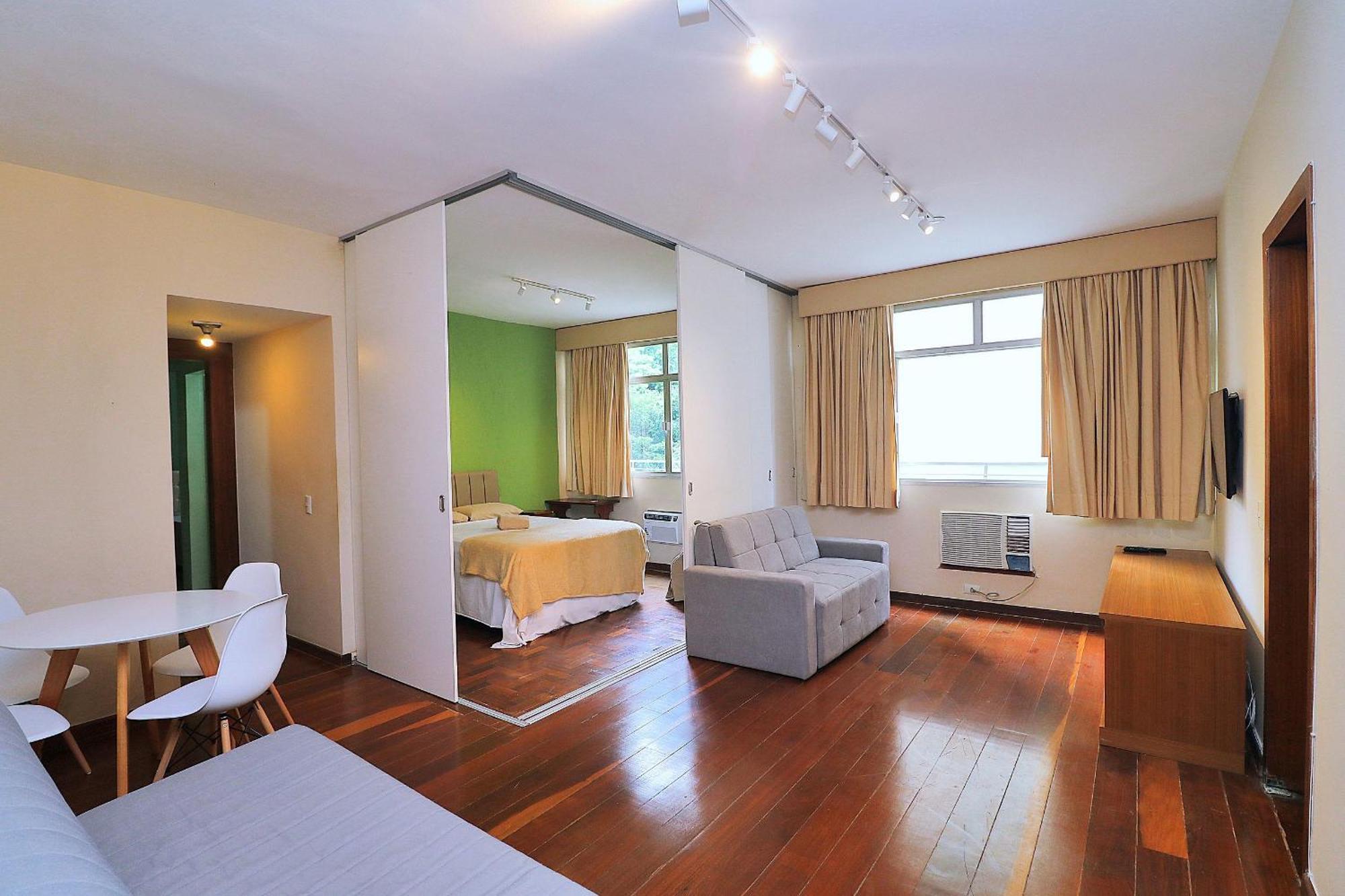 Apartamento Silencioso Para 6 Pessoas, 2 Quadras Da Praia, Proximo A Bares, Restaurantes E Metro Río de Janeiro Exterior foto